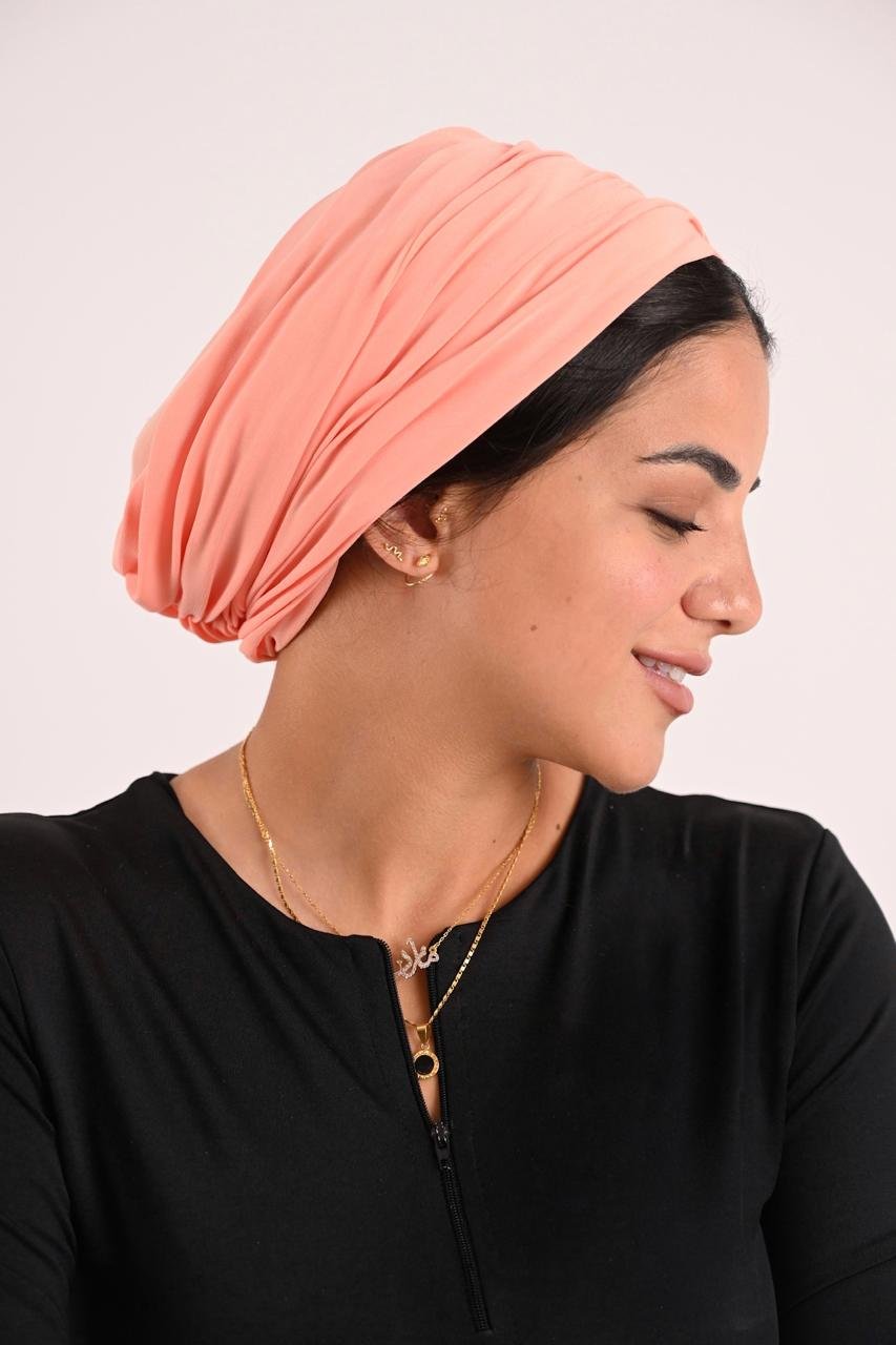 Peach Turban - Image 2