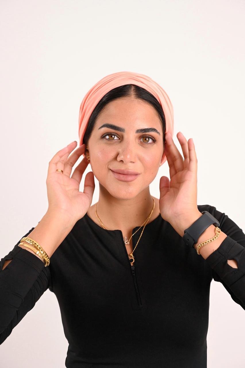 Peach Turban - Image 3